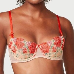 Victoria's Secret Dream Angels Wicked Unlined Balconette Bra 32DDD - NWOT